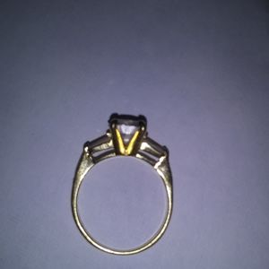 Chic Gold and Silver Women's Ring